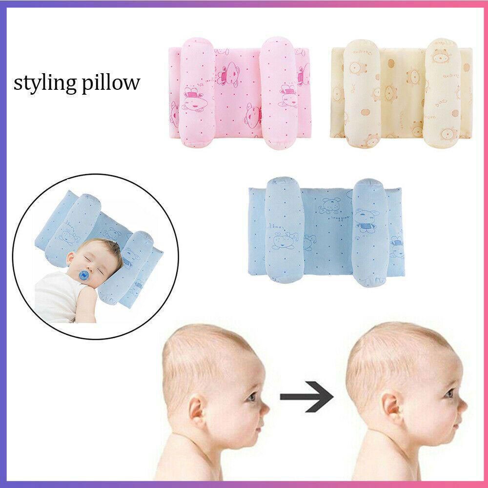 Baby Head Shaping Pillow โ Soft Support for Newborn (Anti-Flat Head)